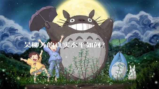 吴柳芳的真实水平如何？