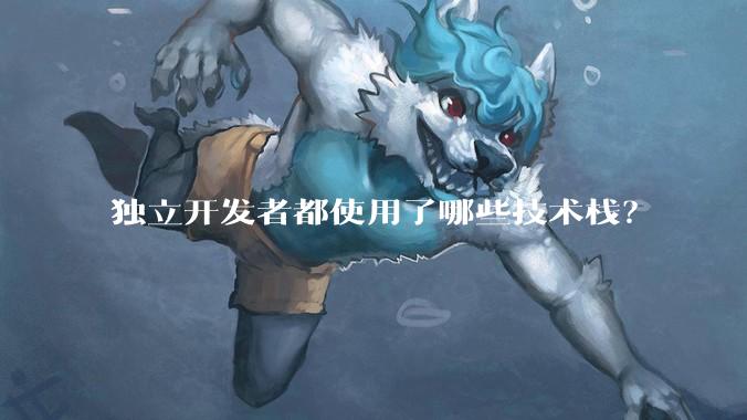 独立开发者都使用了哪些技术栈？