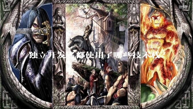 独立开发者都使用了哪些技术栈？
